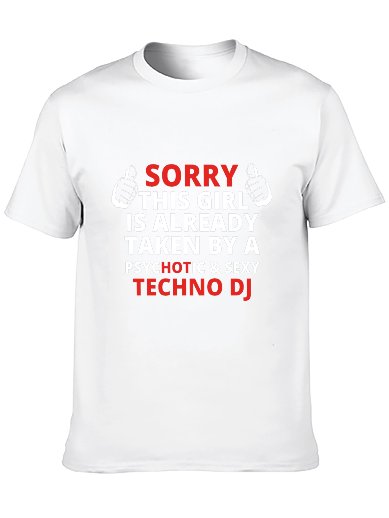 Sorry This Girl Is Taken Techno DJ T-Shirt