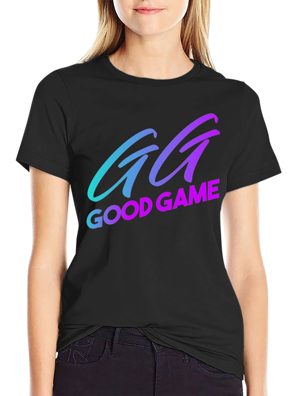 GG Good Game Graphic T-Shirt - Soft Cotton Blend
