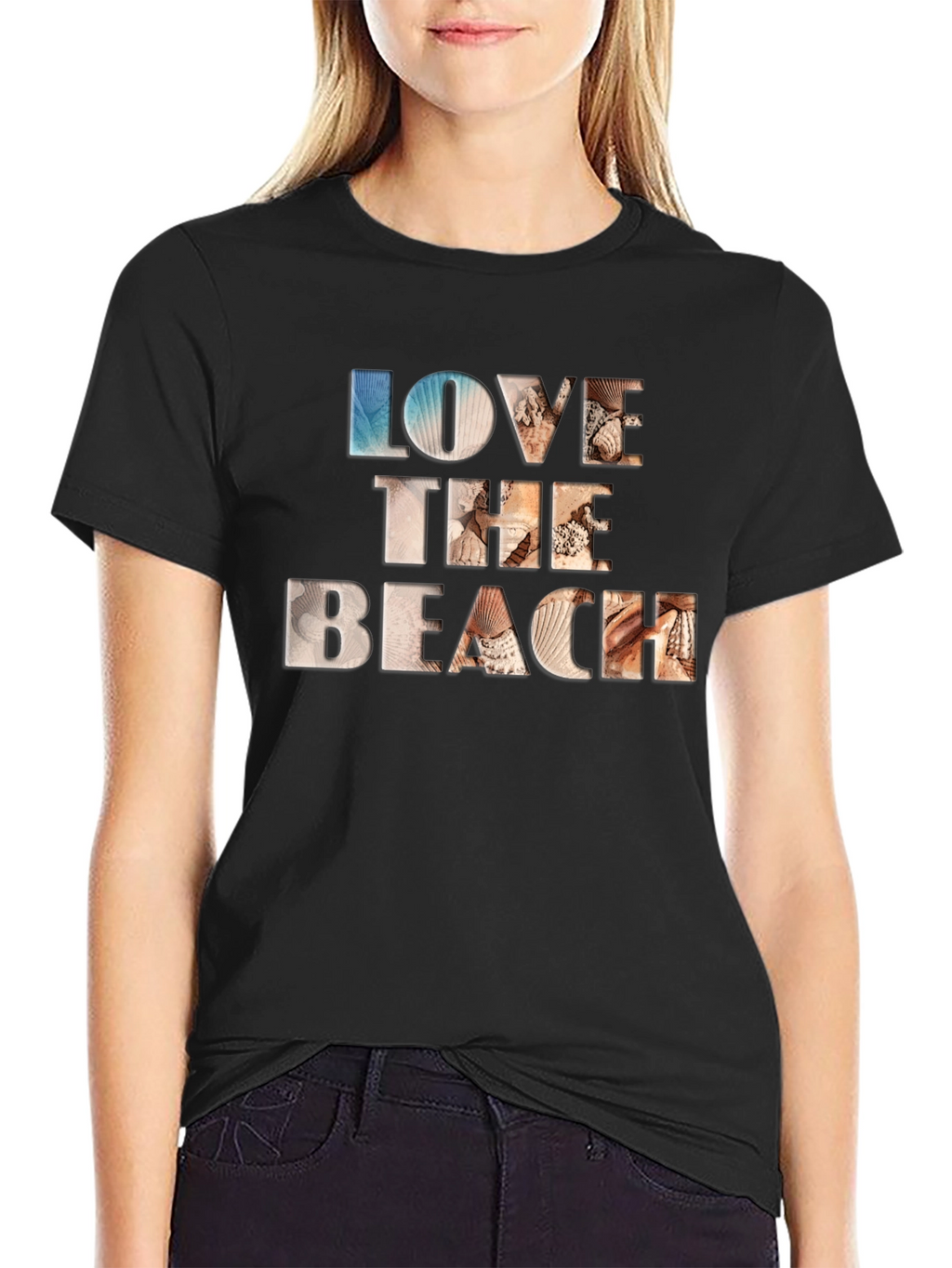 Love The Beach Graphic Tee