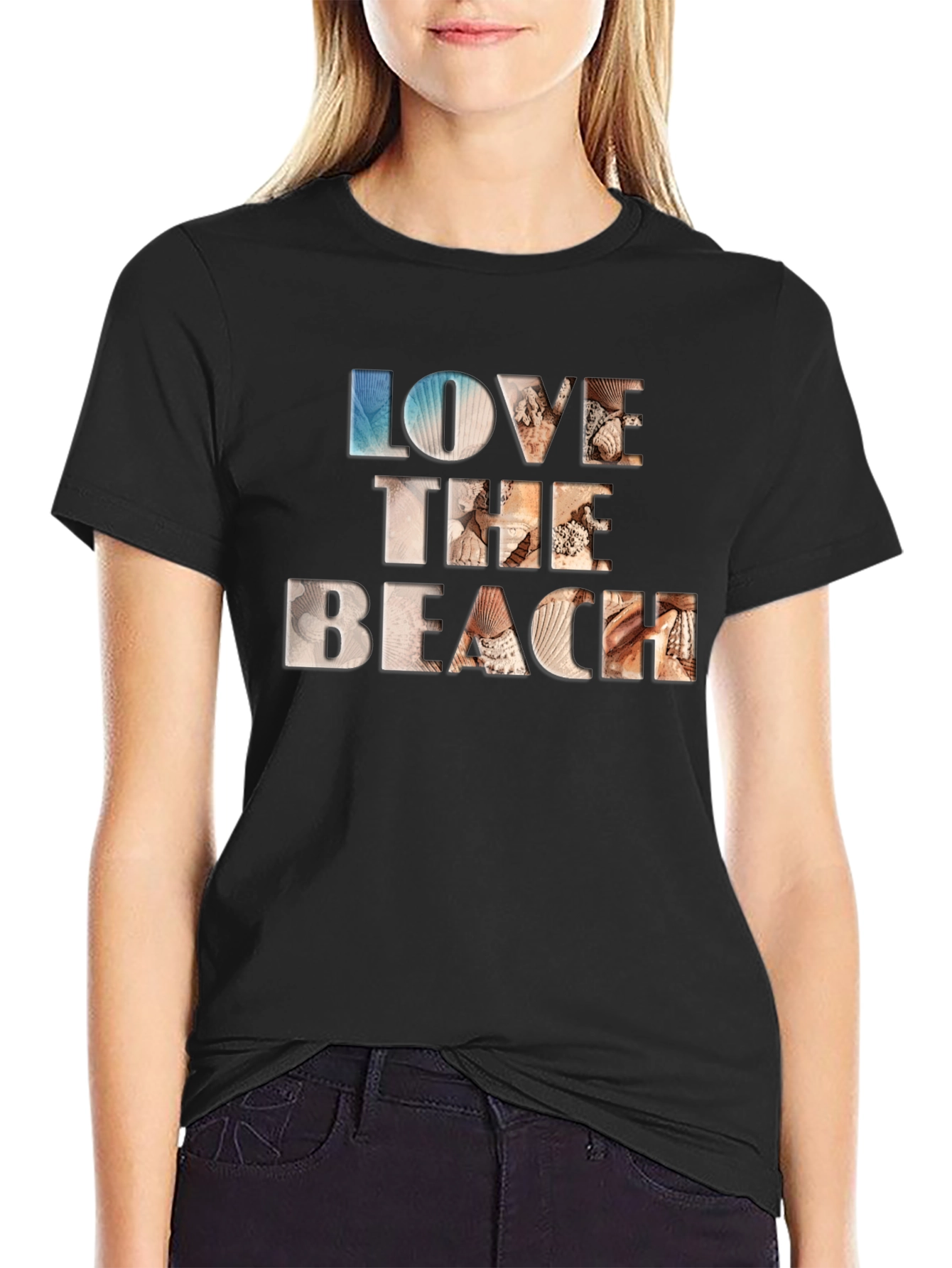 Love The Beach Graphic Tee