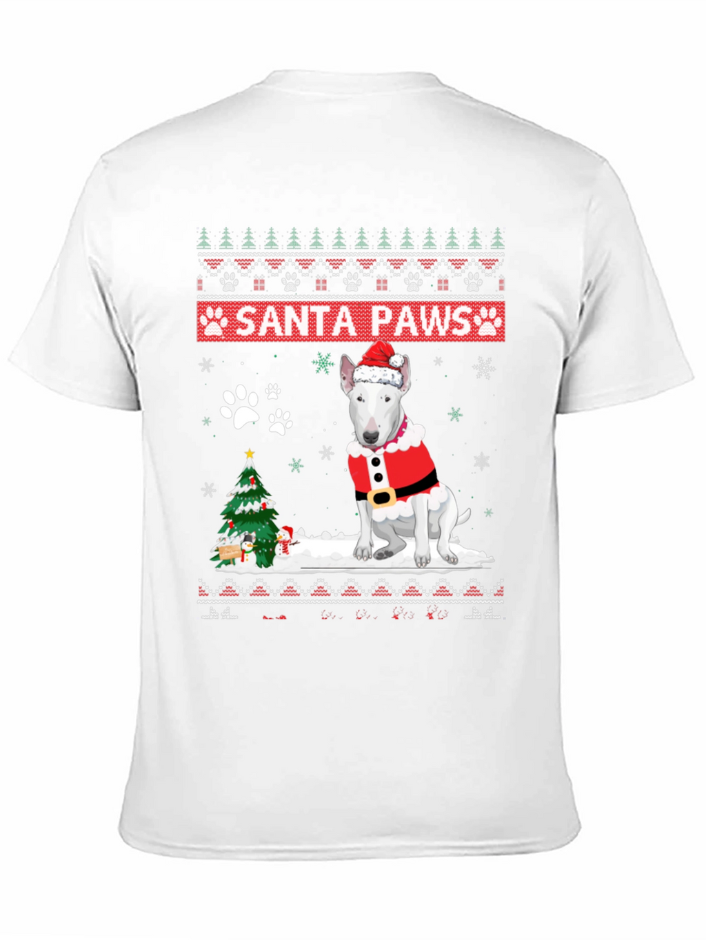 Santa Paws Dog Christmas T-Shirt