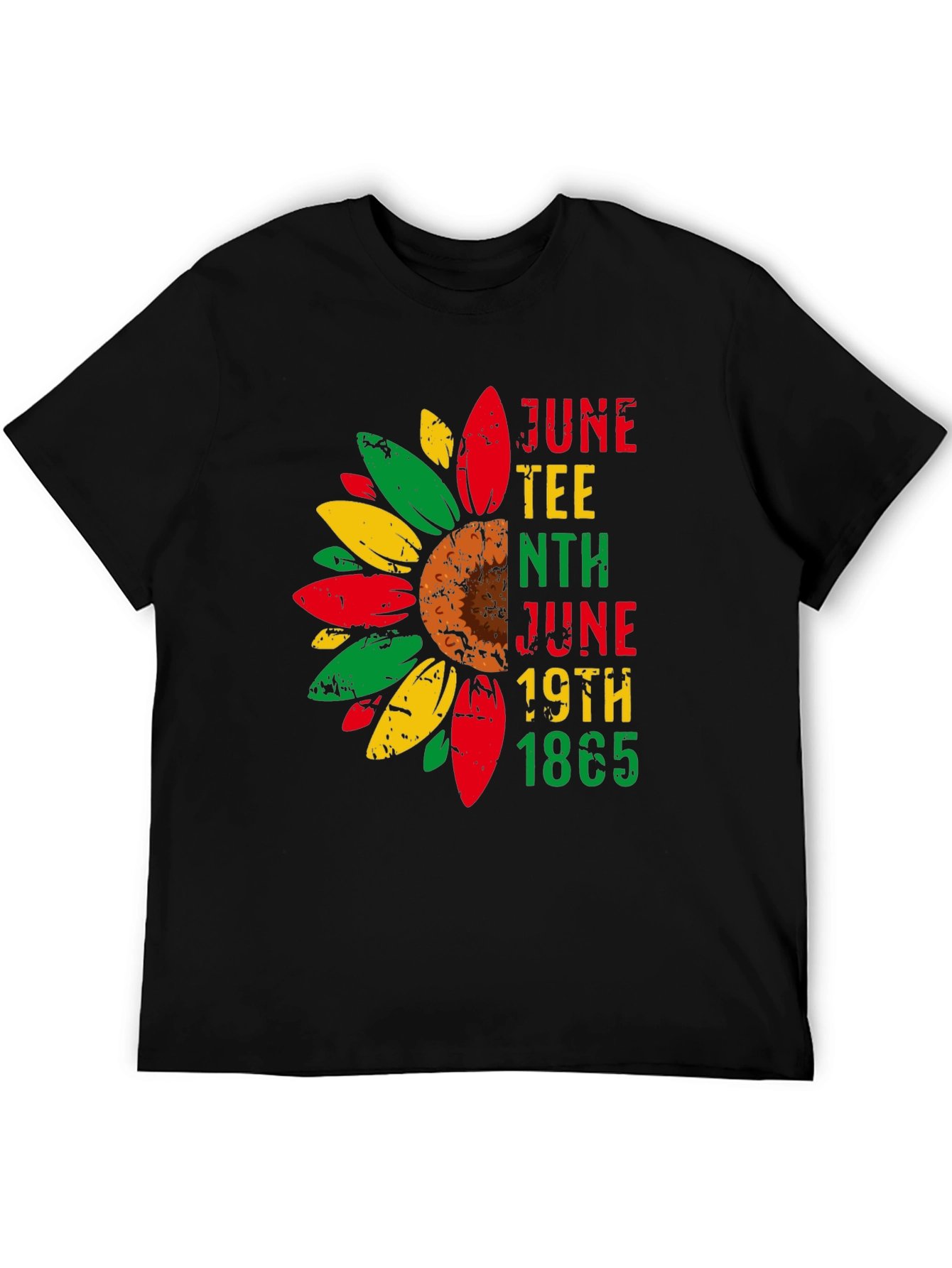 Juneteenth Sunflower T-Shirt - Freedom Day