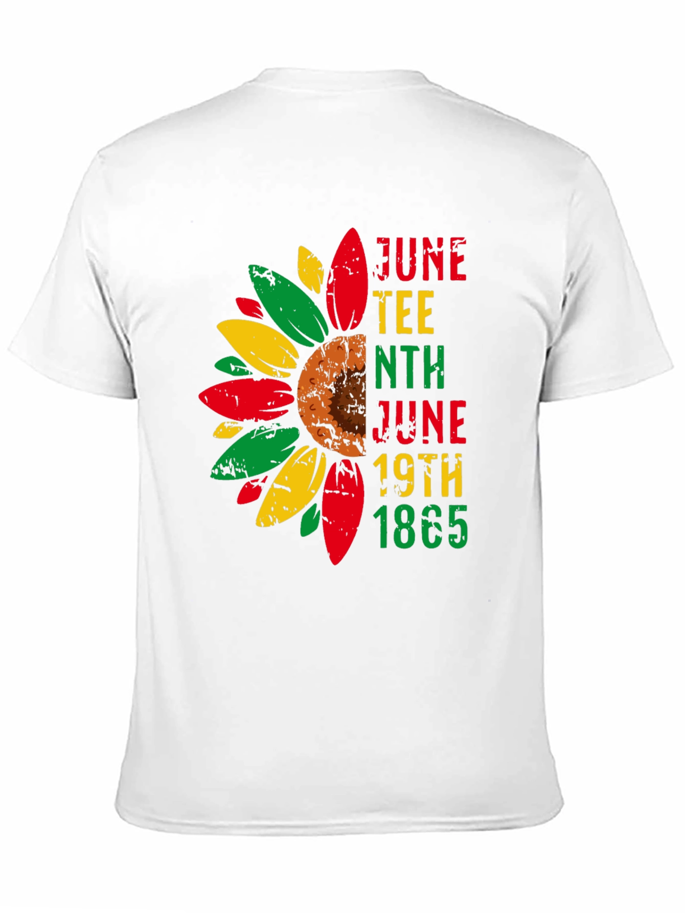 Juneteenth Sunflower T-Shirt - Freedom Day