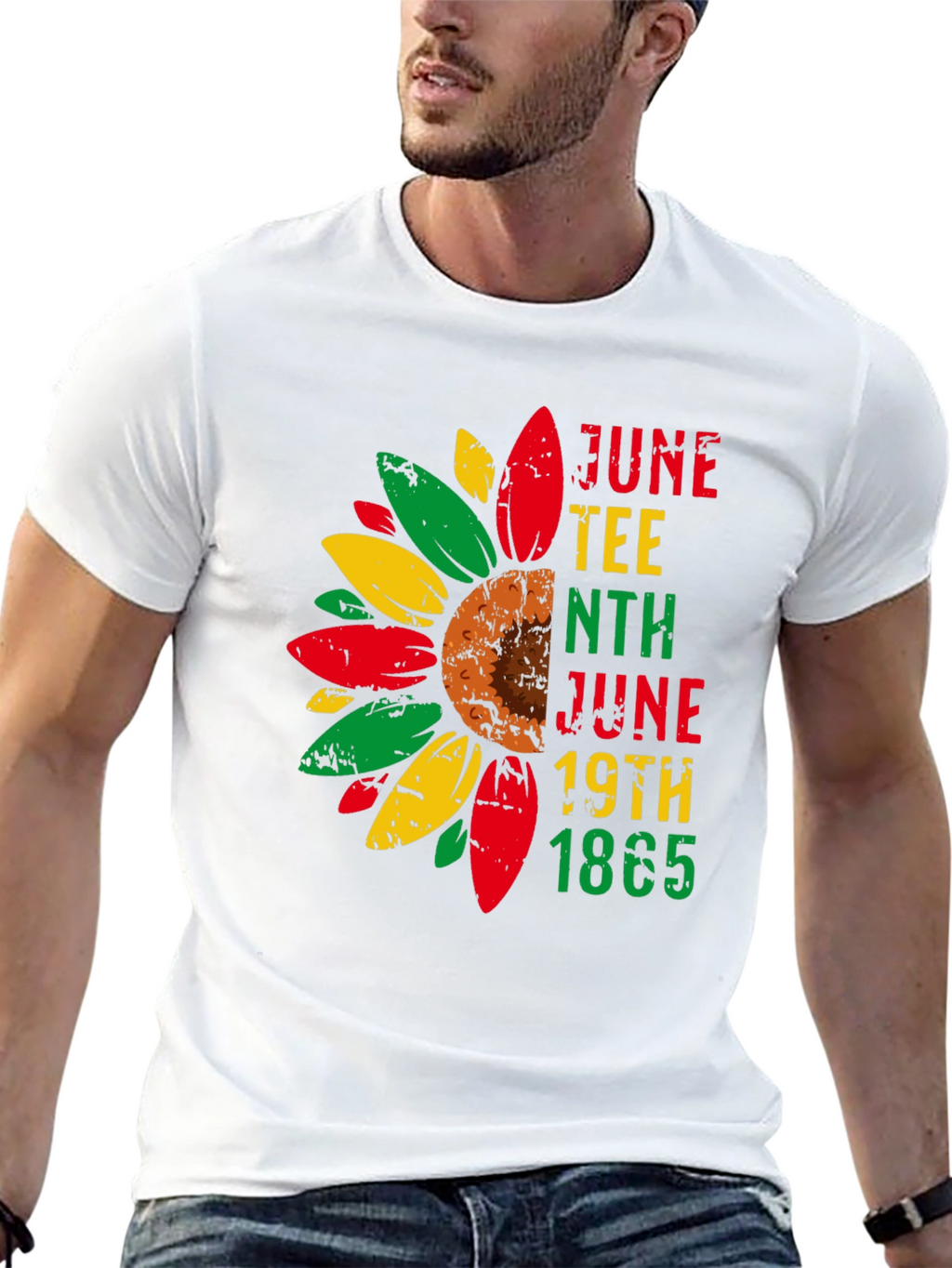Juneteenth Sunflower T-Shirt - Freedom Day