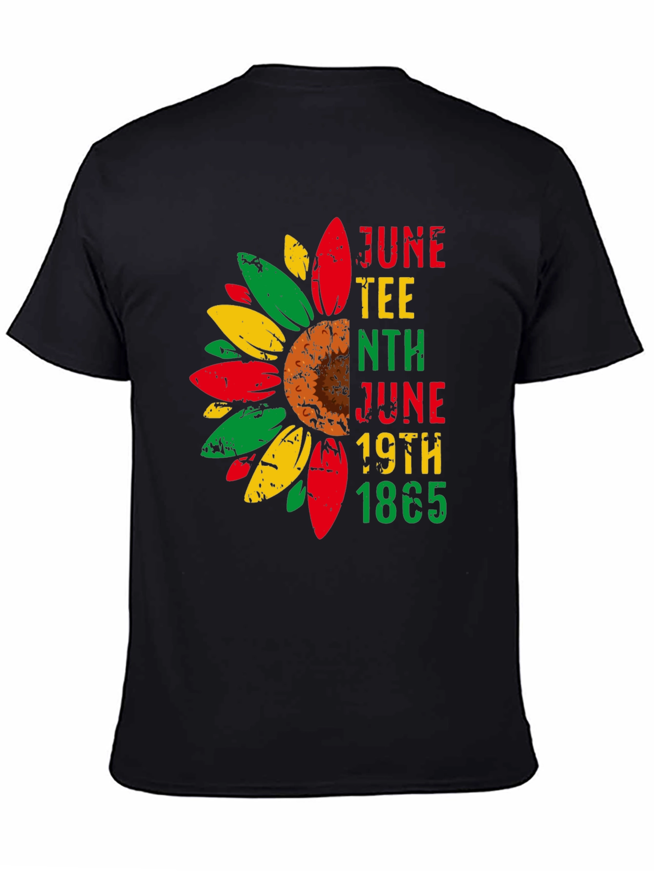 Juneteenth Sunflower T-Shirt - Freedom Day