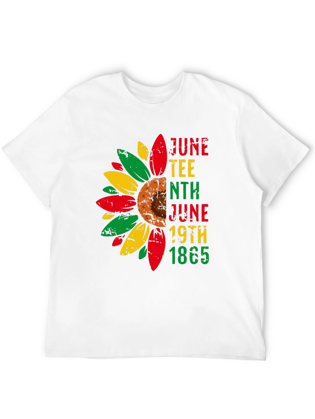 Juneteenth Sunflower T-Shirt - Freedom Day