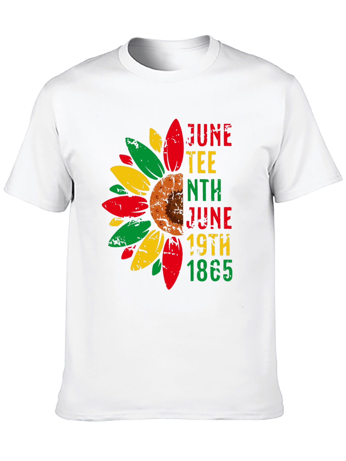 Juneteenth Sunflower T-Shirt - Freedom Day