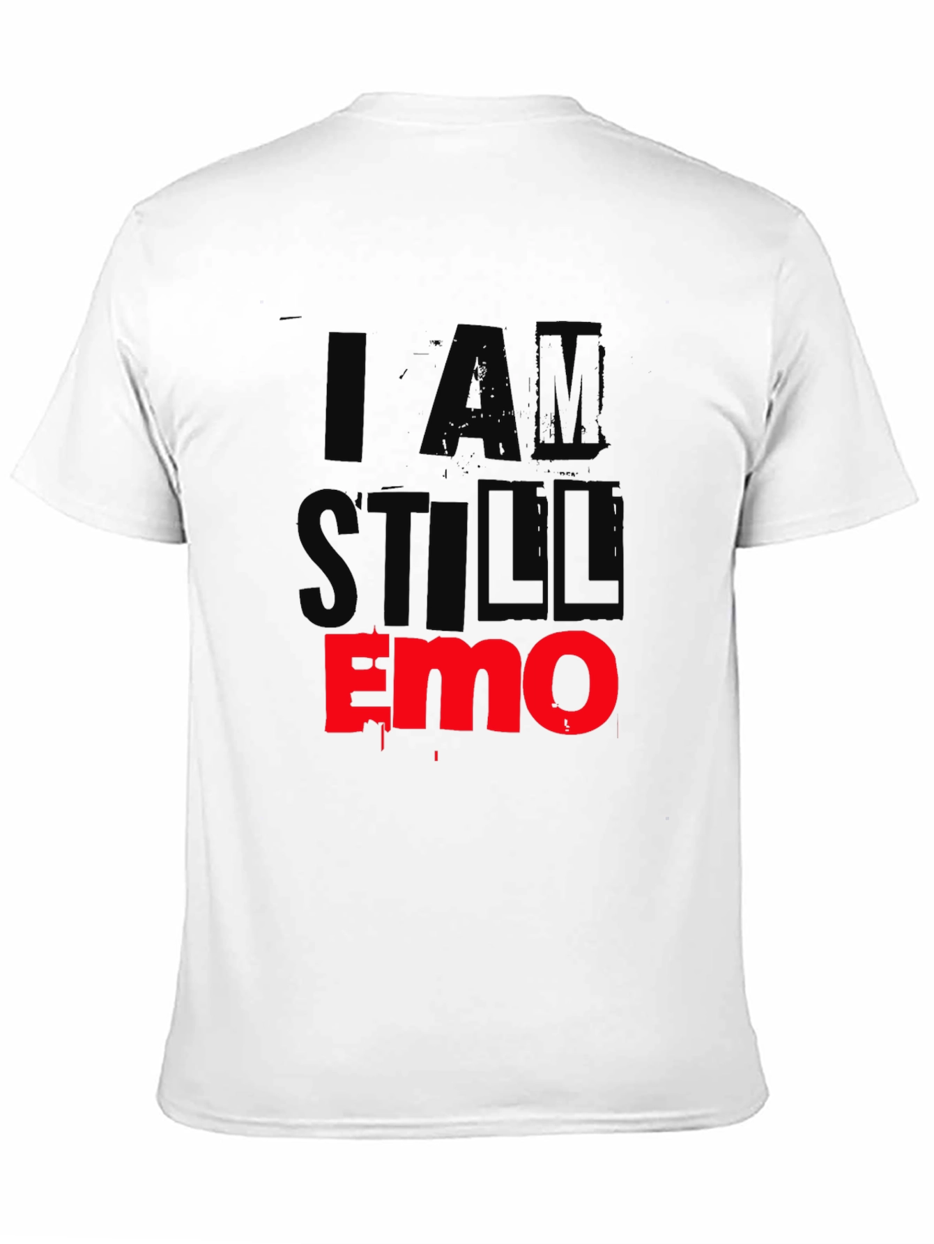 I Am Still Emo Black T-Shirt