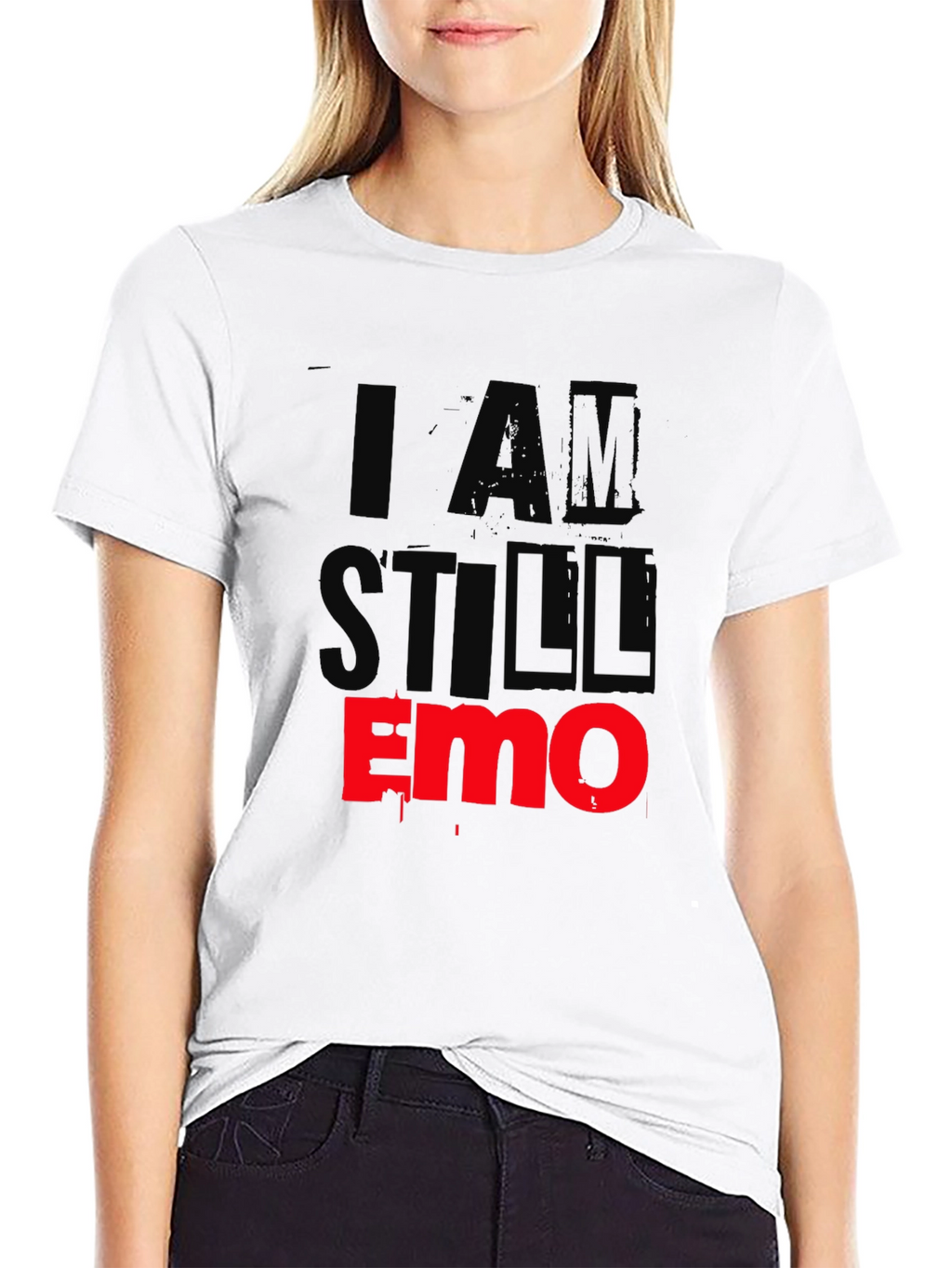 I Am Still Emo Black T-Shirt