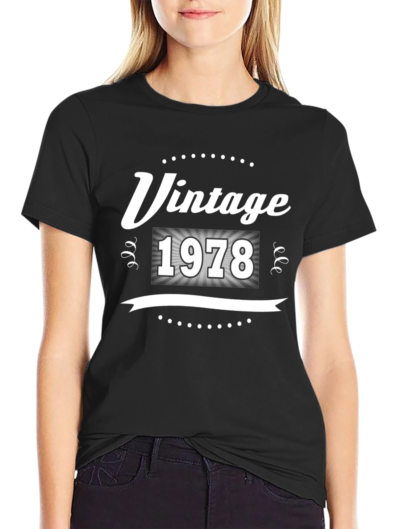 Vintage 1978 Graphic T-Shirt - Birthday Gift
