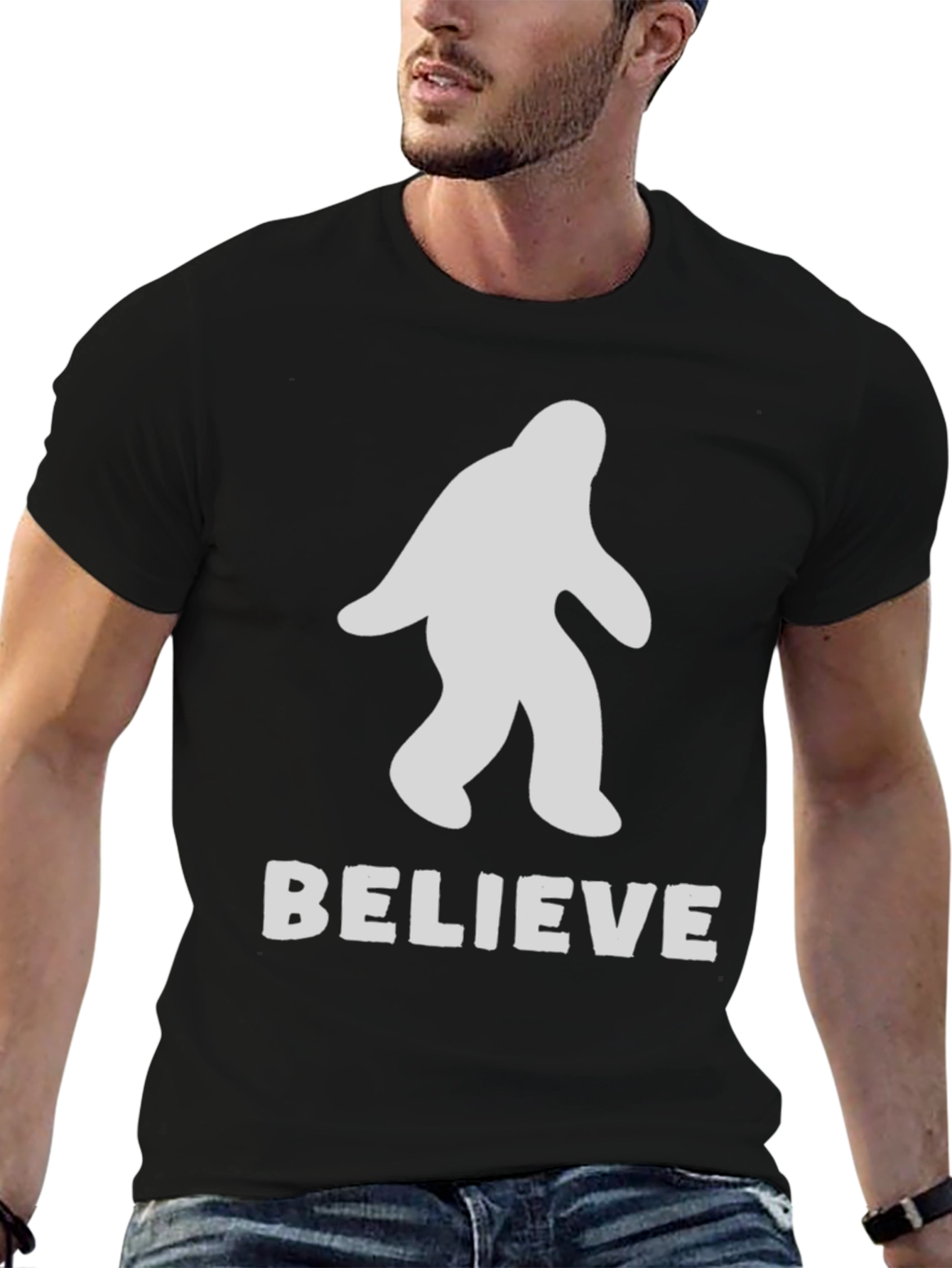 Believe Sasquatch T-Shirt - Cryptid Tee