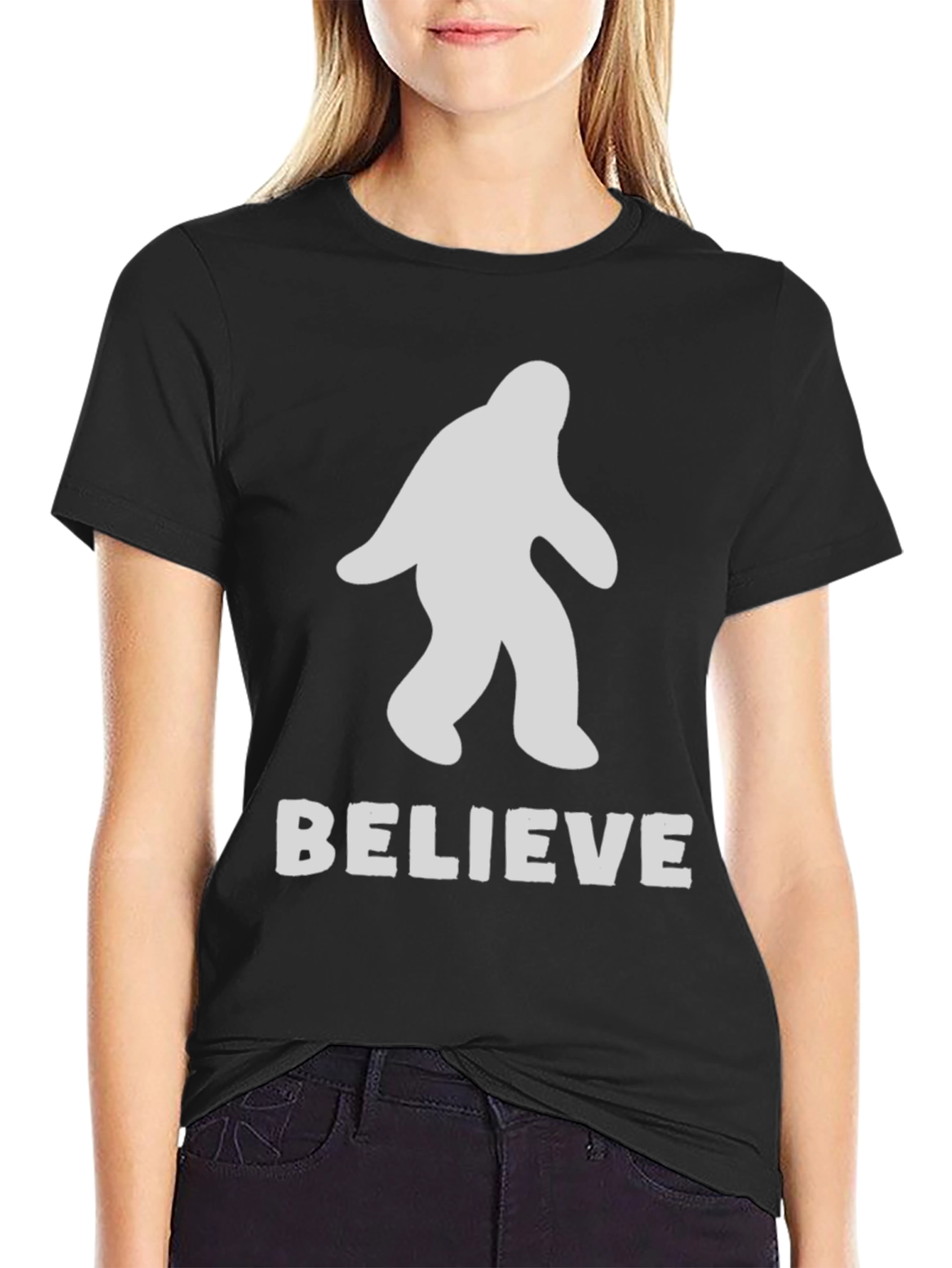 Believe Sasquatch T-Shirt - Cryptid Tee