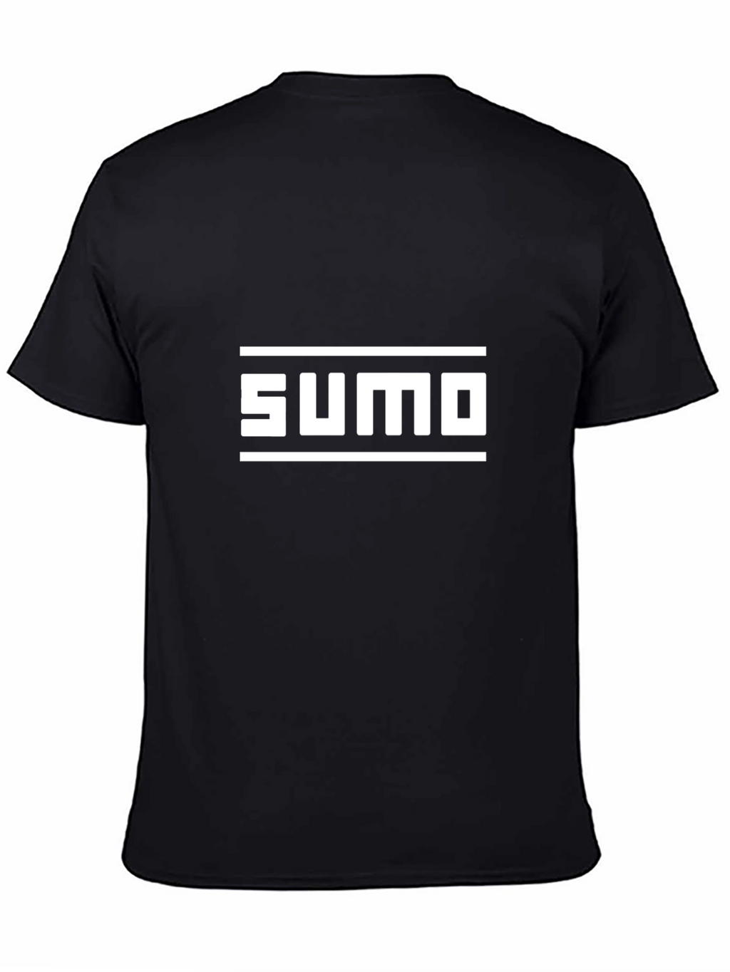 Sumo Graphic Tee - Stylish Black Cotton T-Shirt