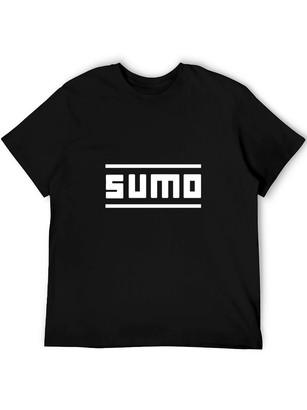 Sumo Graphic Tee - Stylish Black Cotton T-Shirt