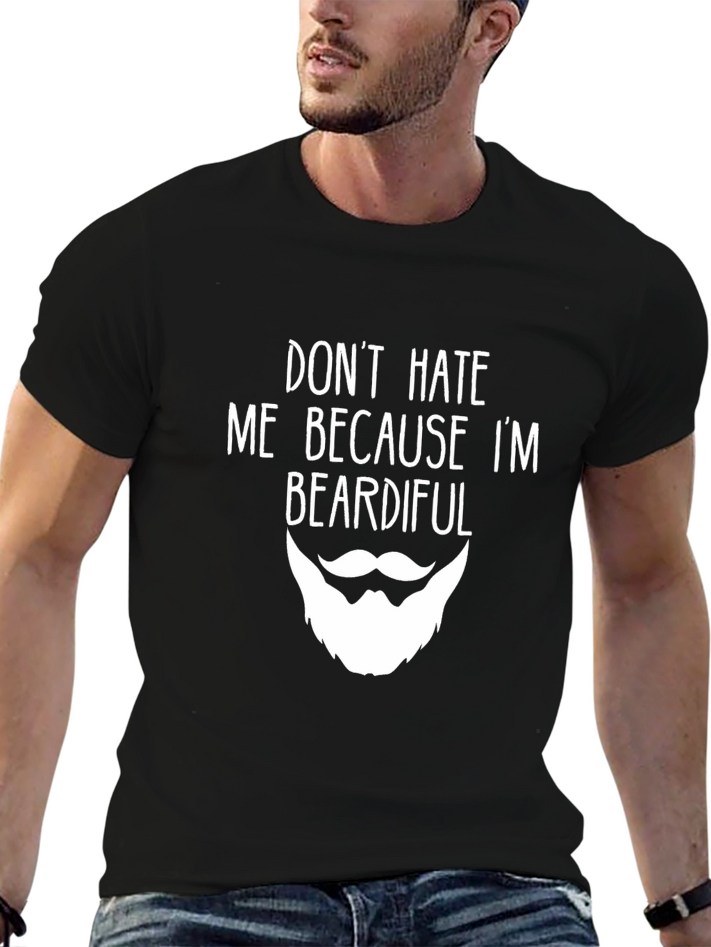 Beardiful T-Shirt - Funny Beard Graphic Tee