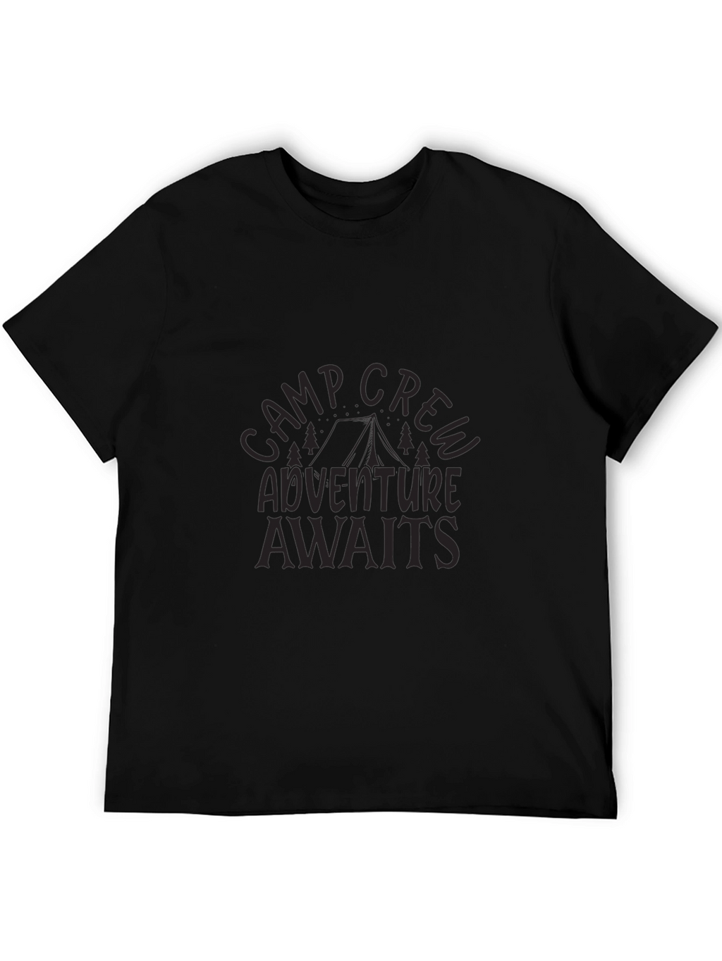 Camp Crew Adventure Awaits Graphic Tee