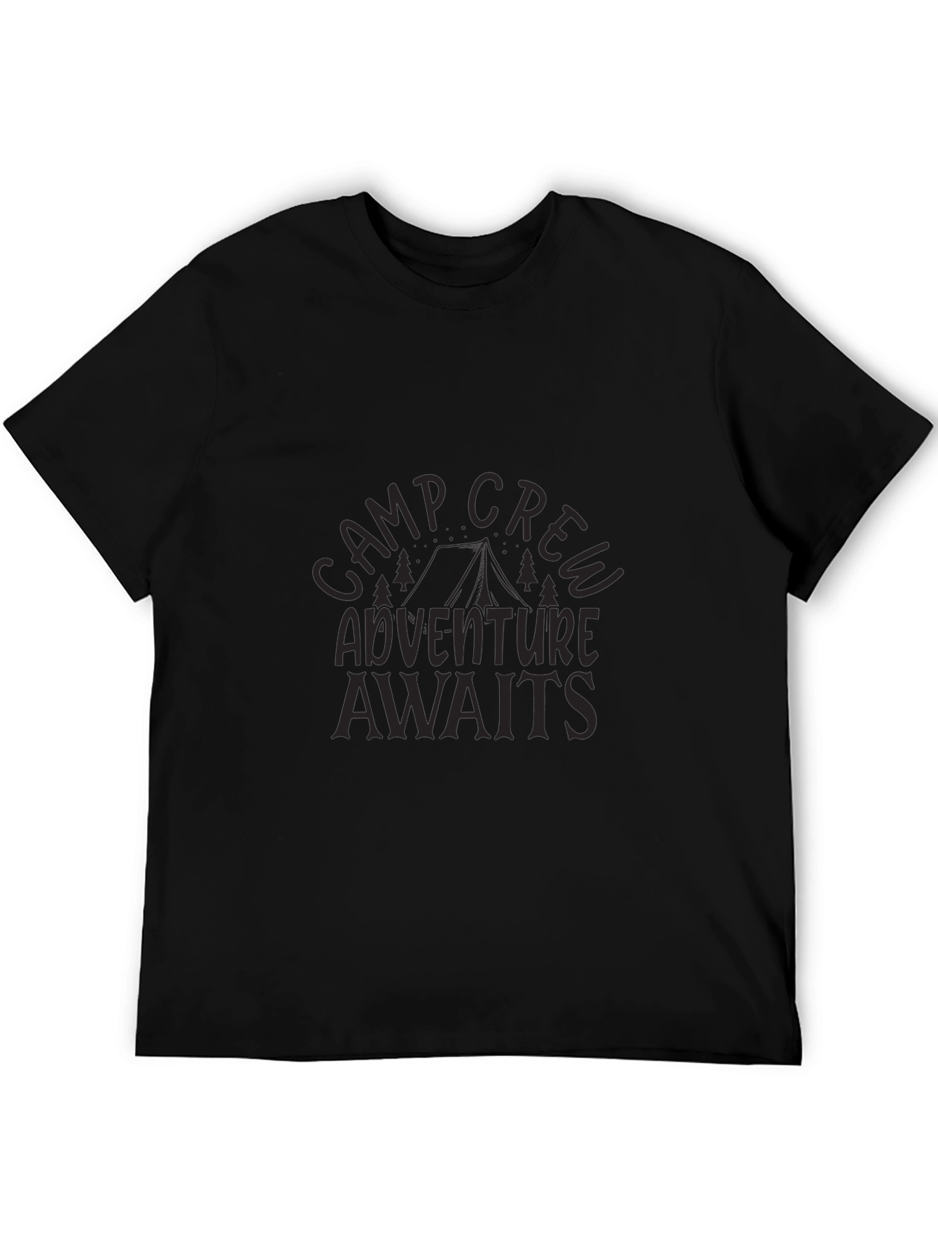 Camp Crew Adventure Awaits Graphic Tee