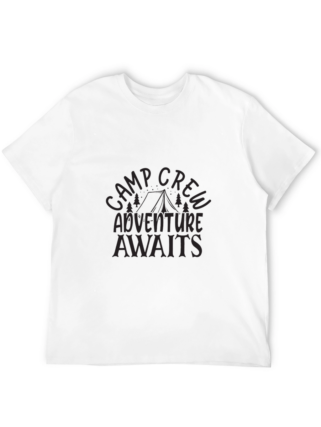 Camp Crew Adventure Awaits Graphic Tee
