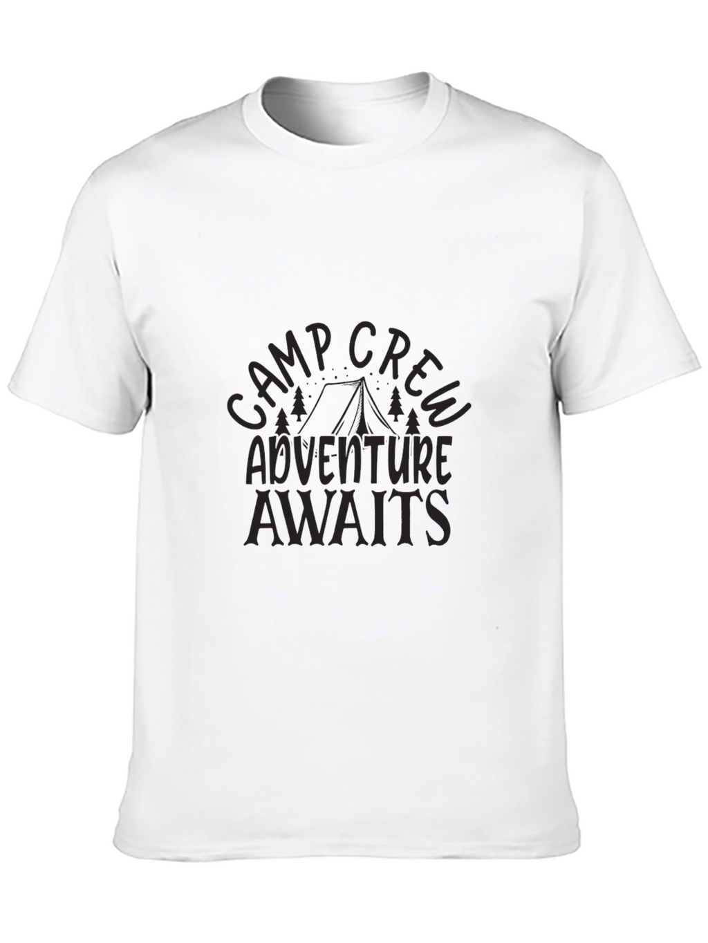 Camp Crew Adventure Awaits Graphic Tee