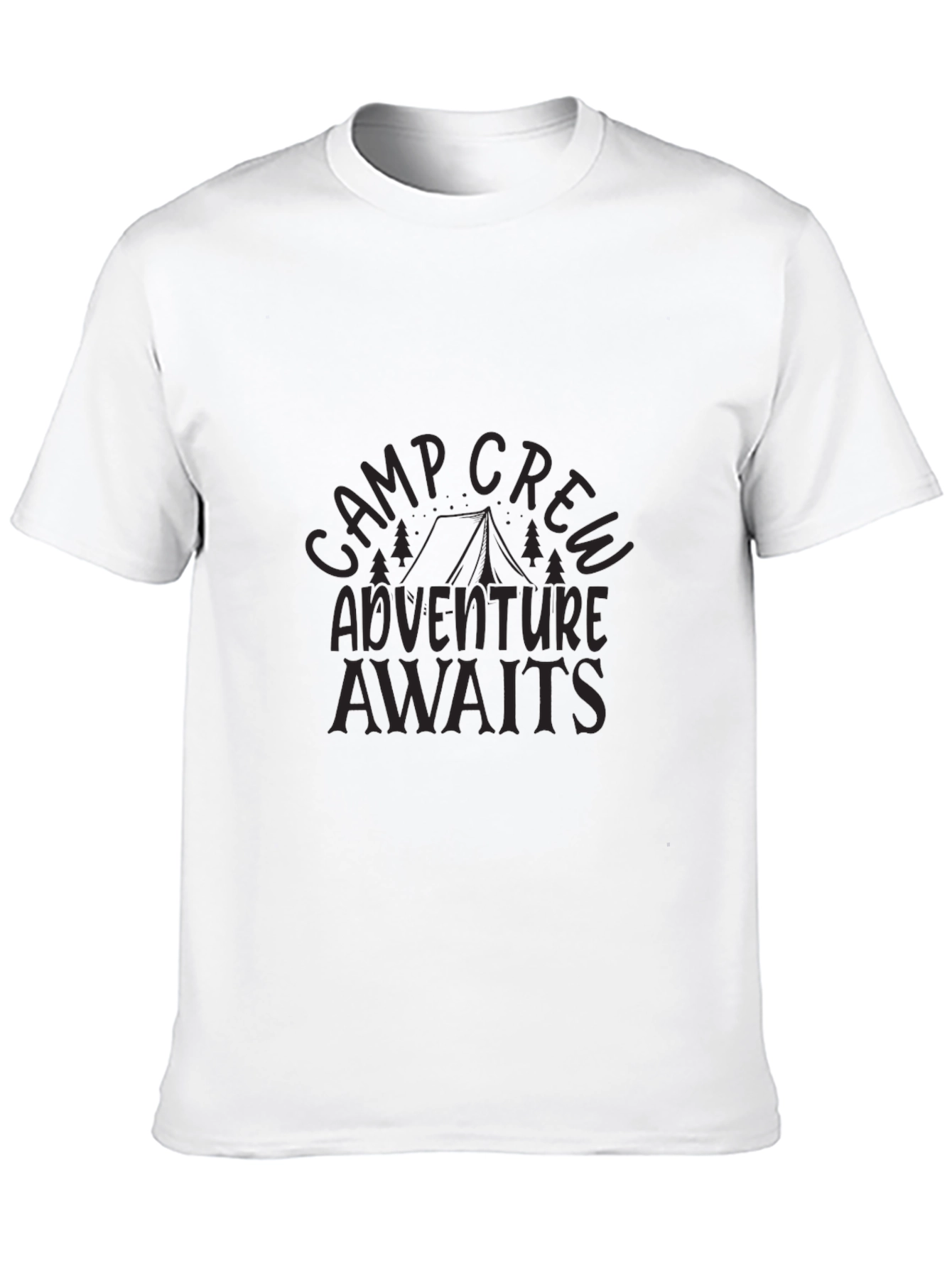 Camp Crew Adventure Awaits Graphic Tee