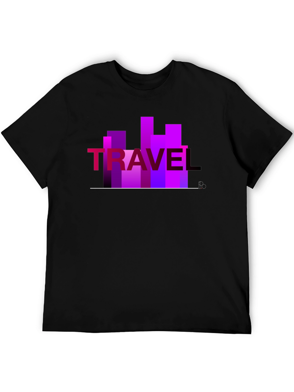 Travel Graphic T-Shirt - Cityscape Design
