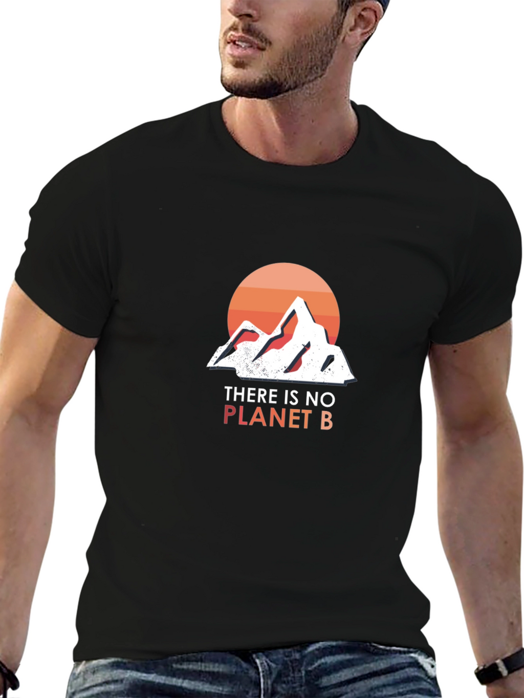Eco-Friendly No Planet B Graphic Tee
