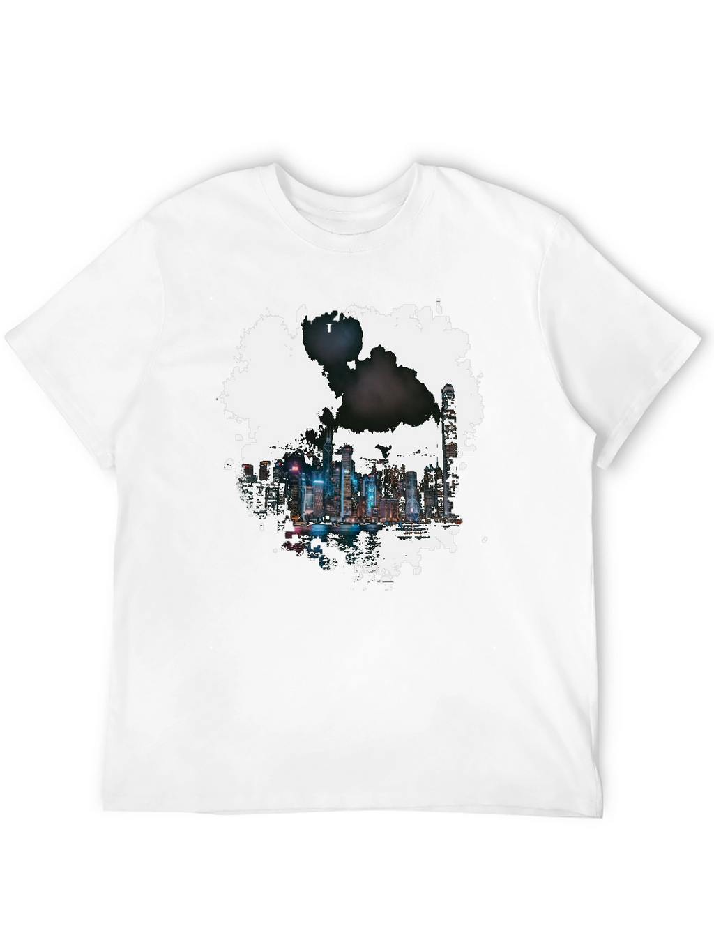 Cityscape Graphic Tee - Modern Urban Style