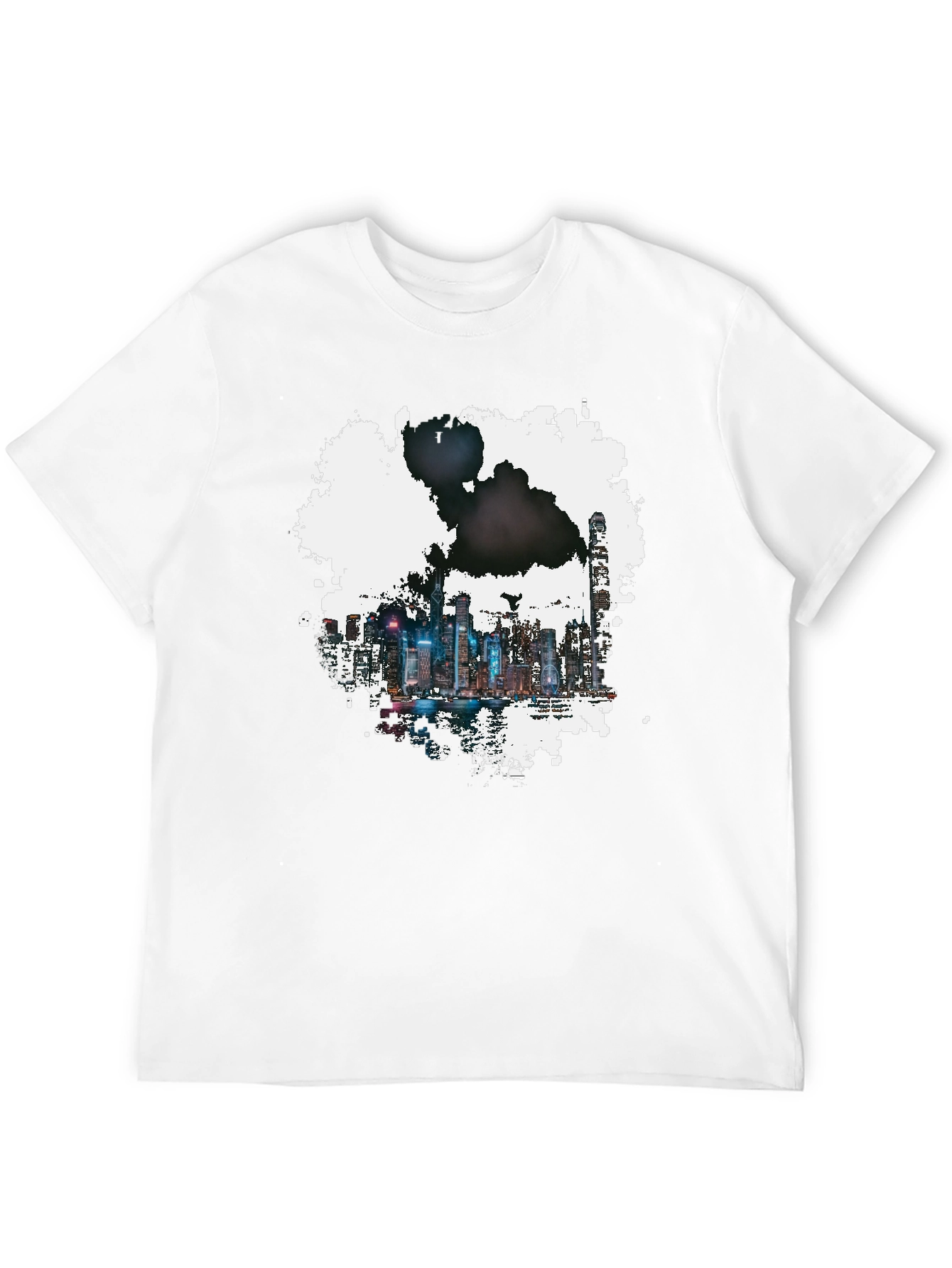 Cityscape Graphic Tee - Modern Urban Style