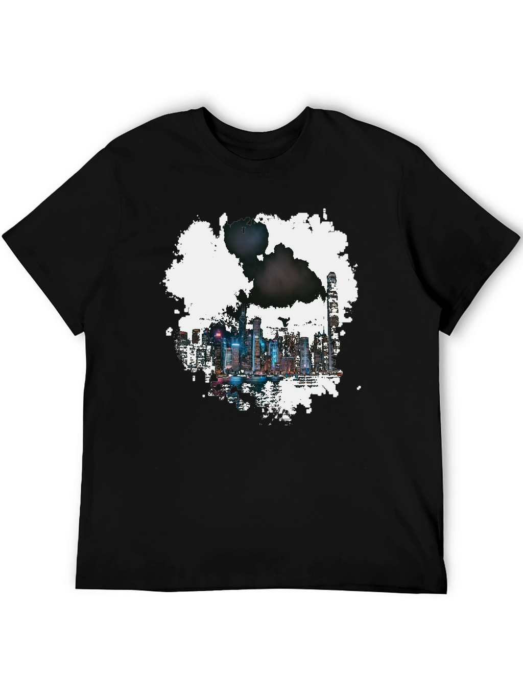 Cityscape Graphic Tee - Modern Urban Style
