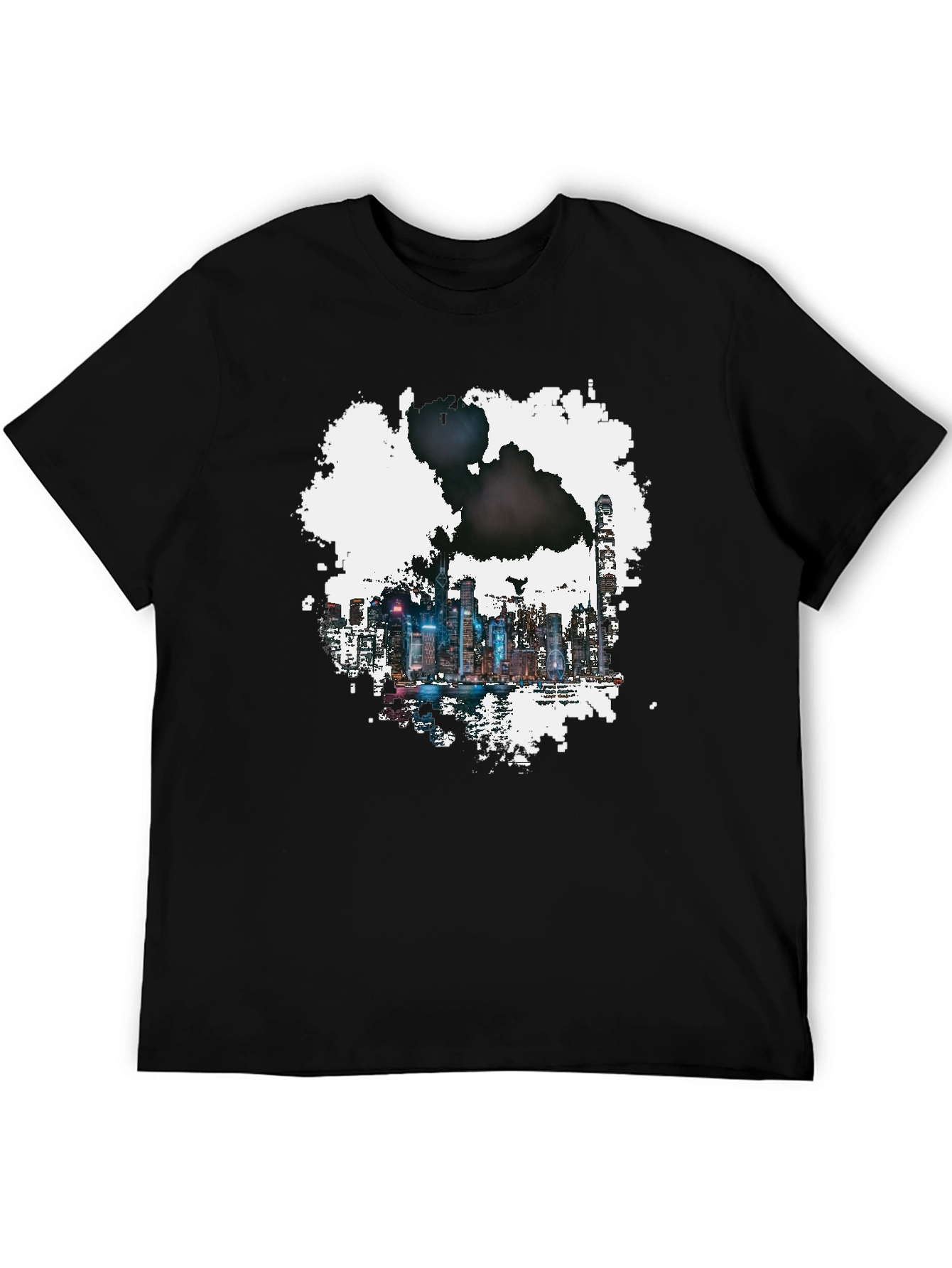 Cityscape Graphic Tee - Modern Urban Style