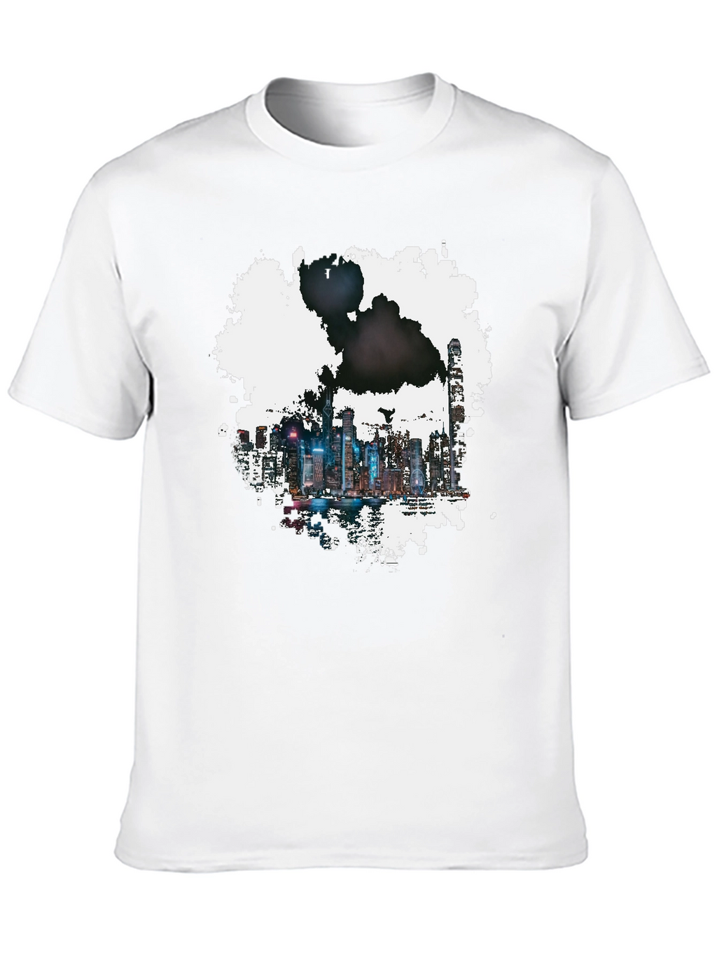 Cityscape Graphic Tee - Modern Urban Style