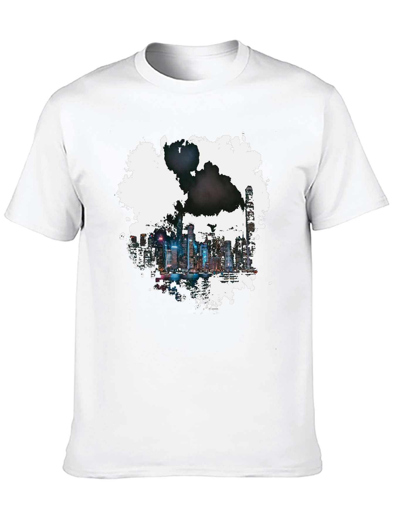 Cityscape Graphic Tee - Modern Urban Style