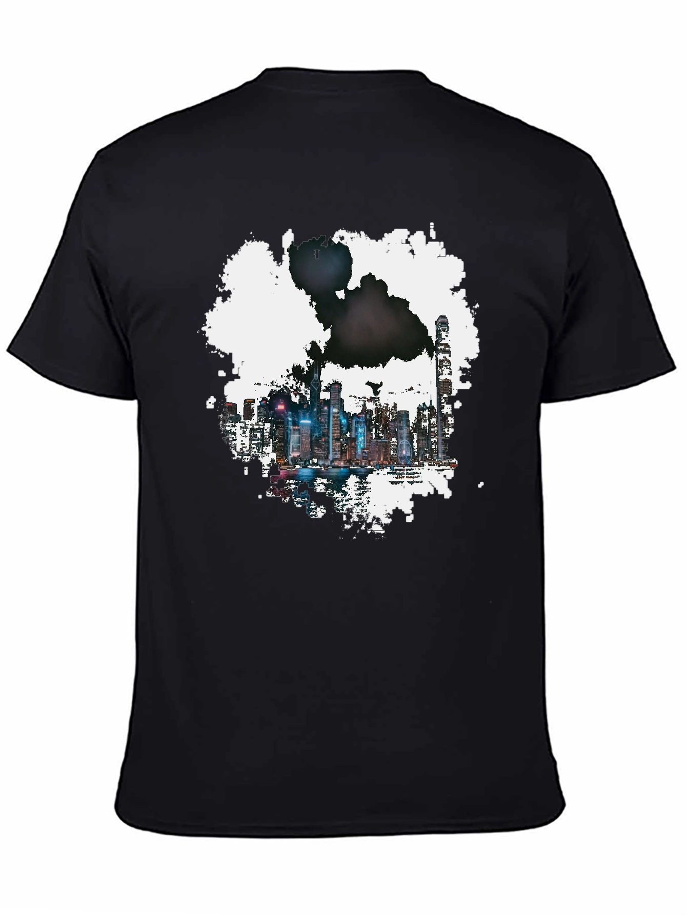Cityscape Graphic Tee - Modern Urban Style