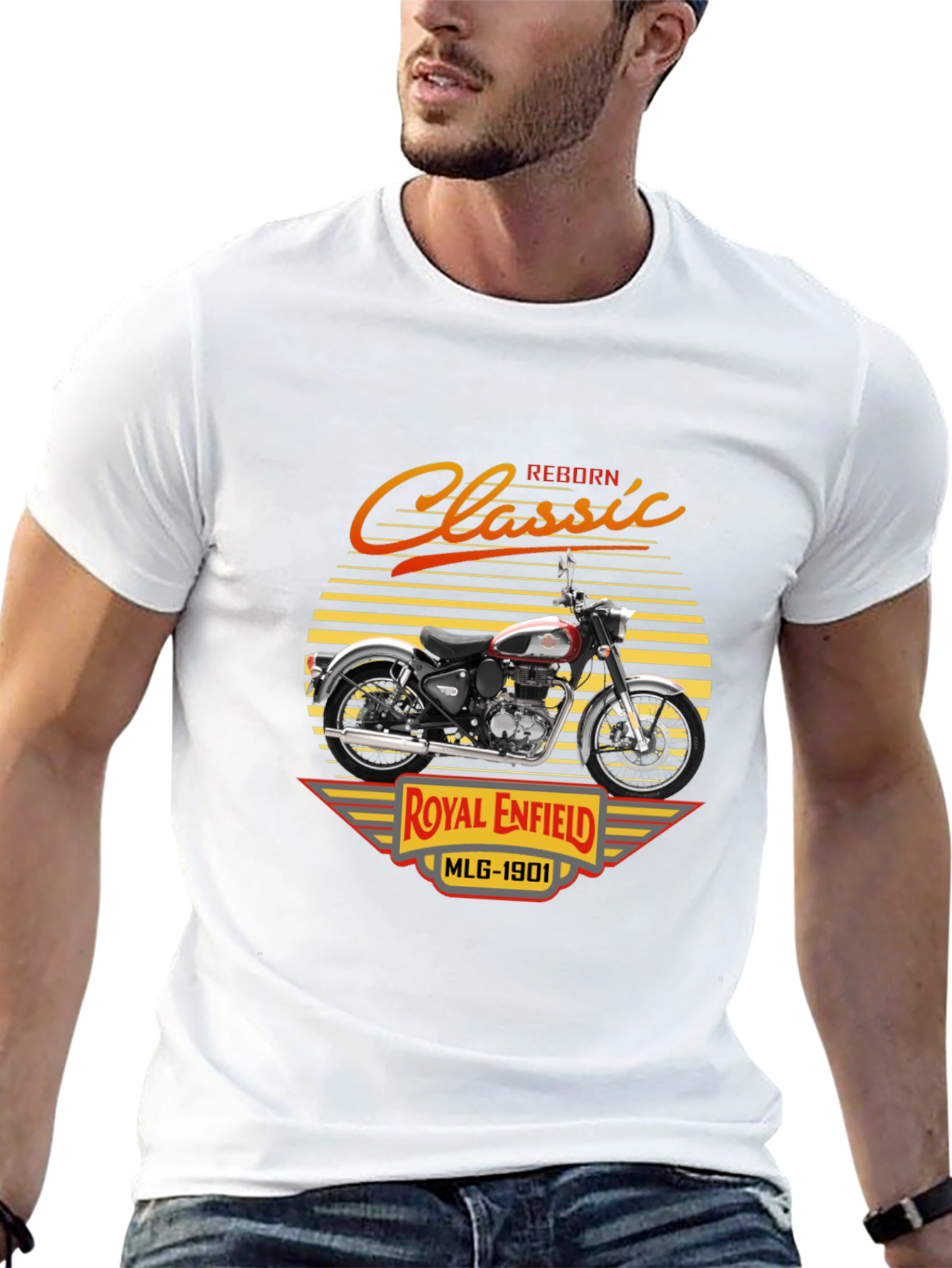 Classic Reborn Motorcycle T-Shirt