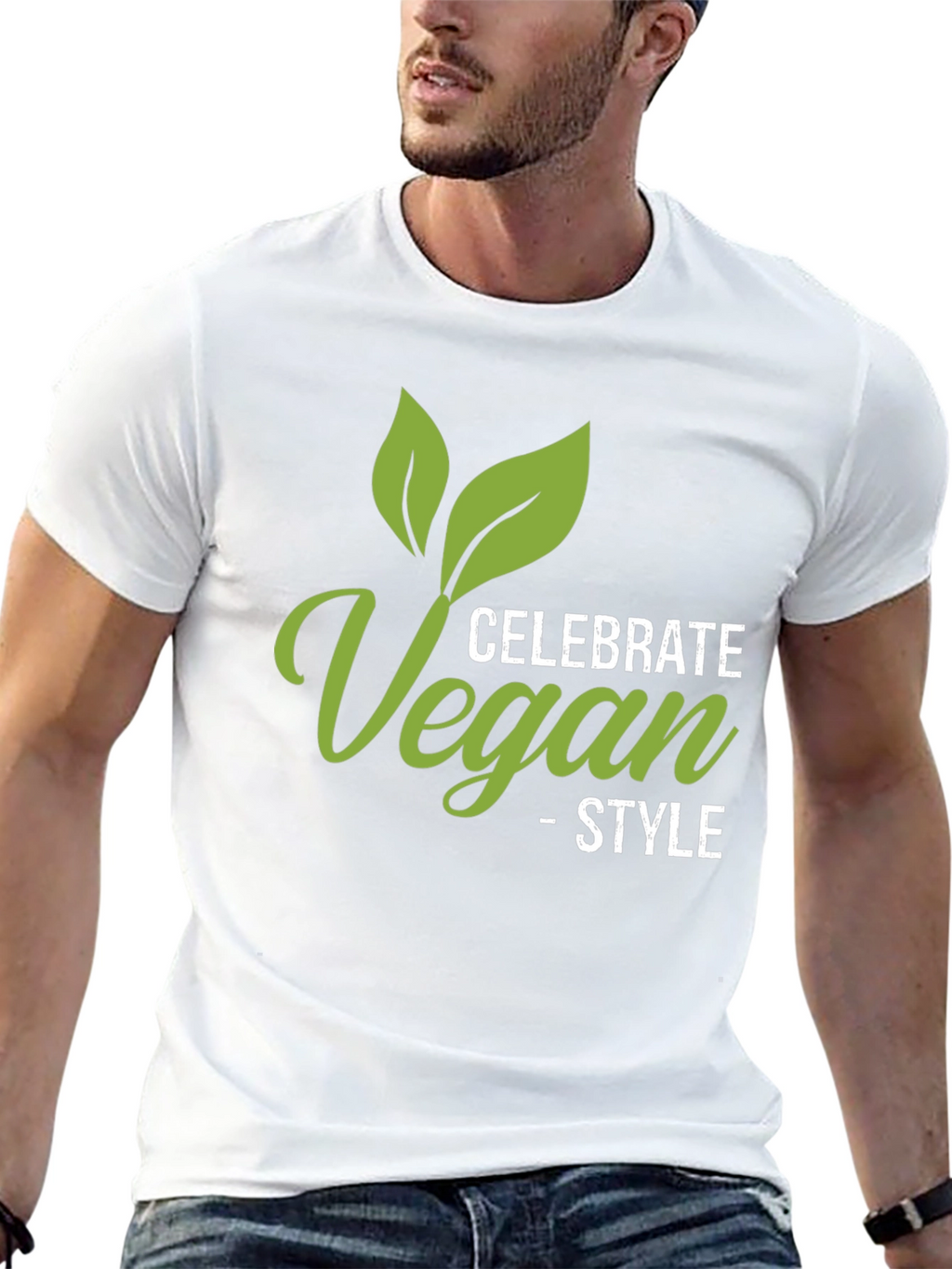 Celebrate Vegan Style Black T-Shirt