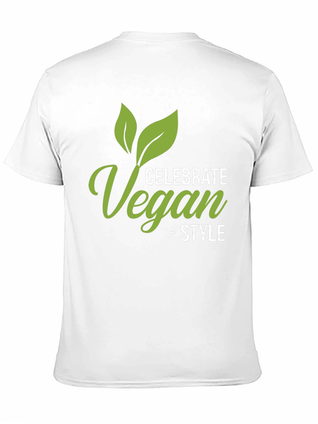 Celebrate Vegan Style Black T-Shirt