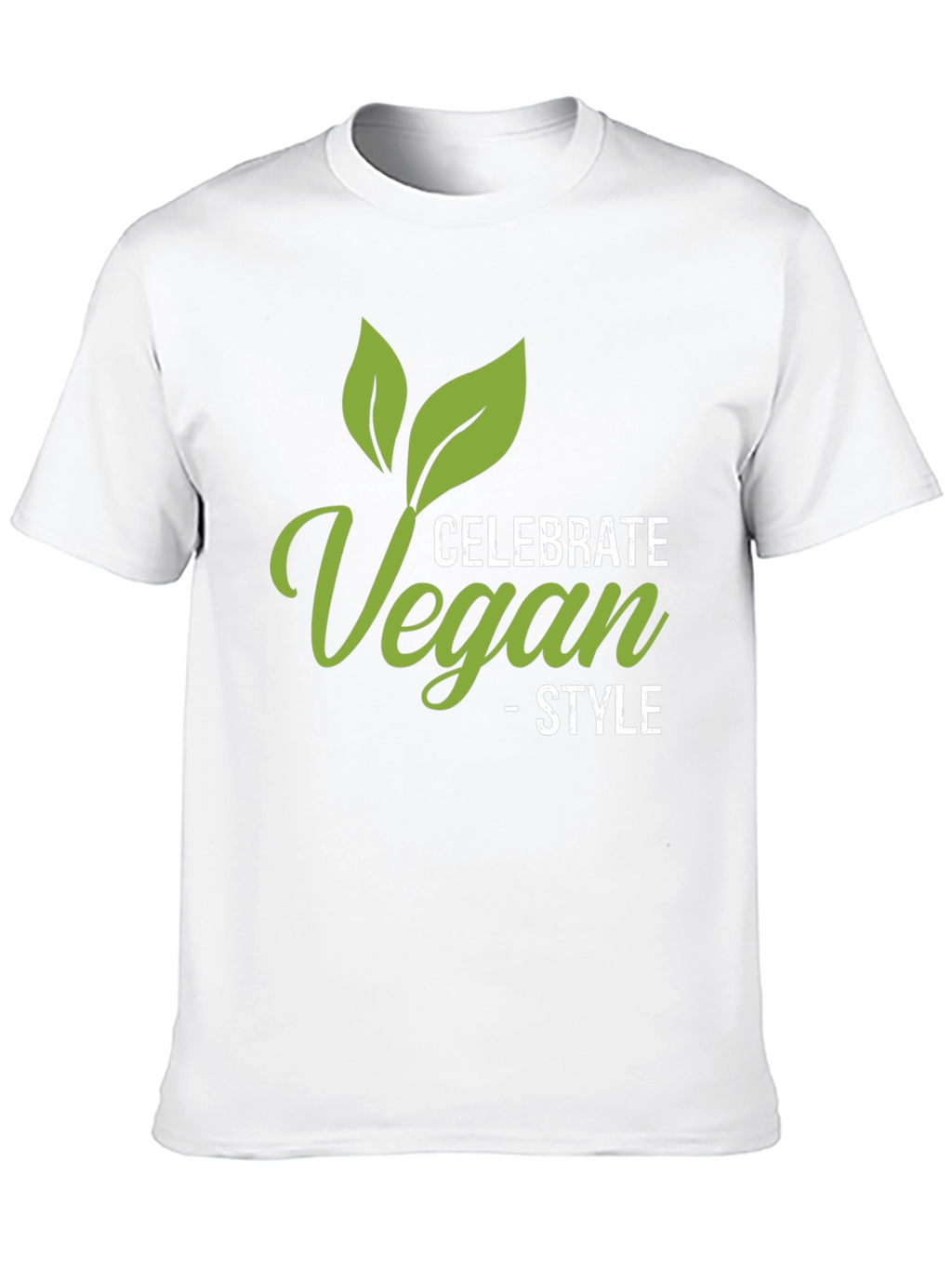 Celebrate Vegan Style Black T-Shirt