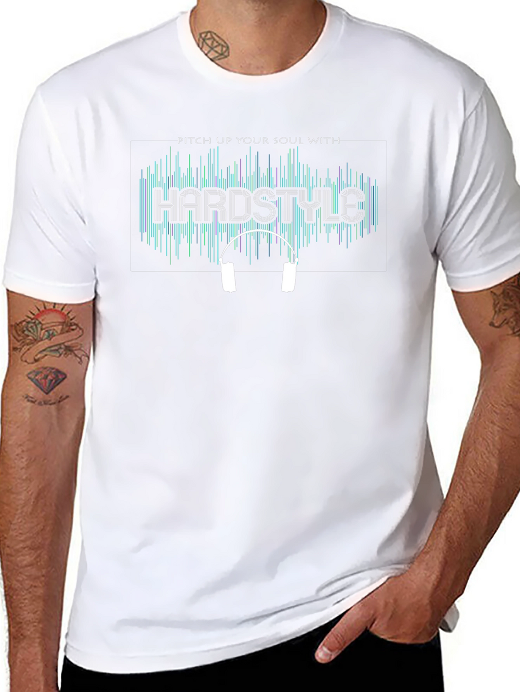 Hardstyle Music Graphic T-Shirt