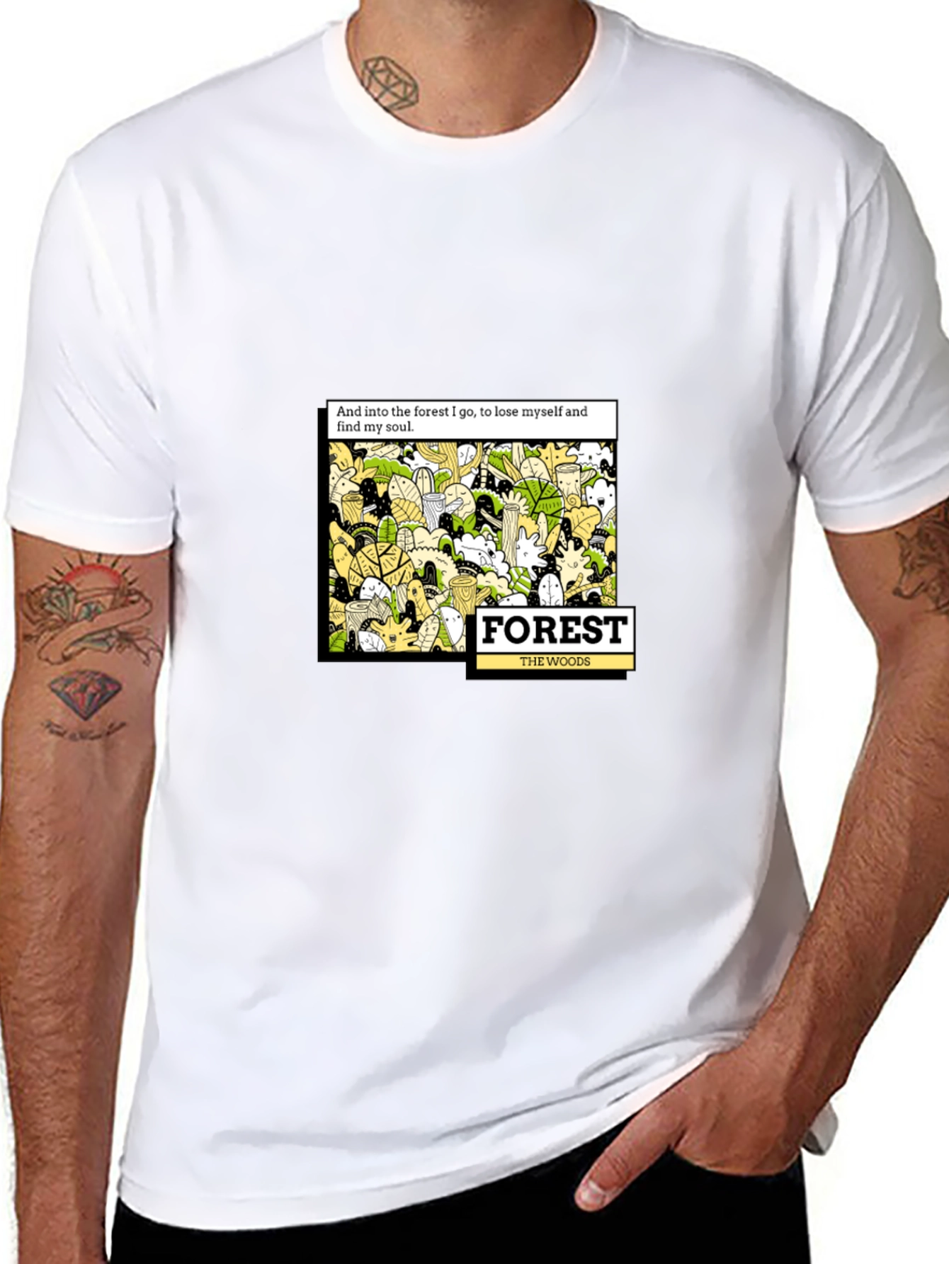Forest Graphic T-Shirt - Nature & Soul