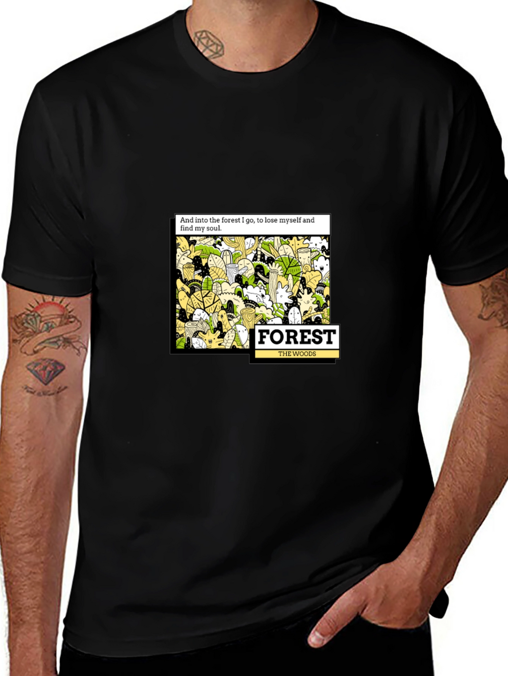 Forest Graphic T-Shirt - Nature & Soul