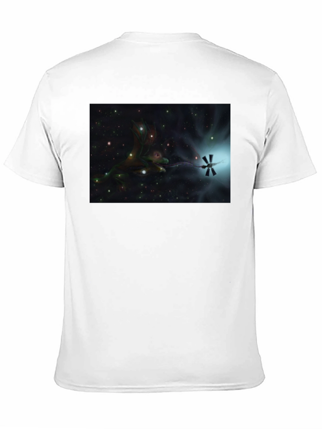 Cosmic Dragon Black T-Shirt