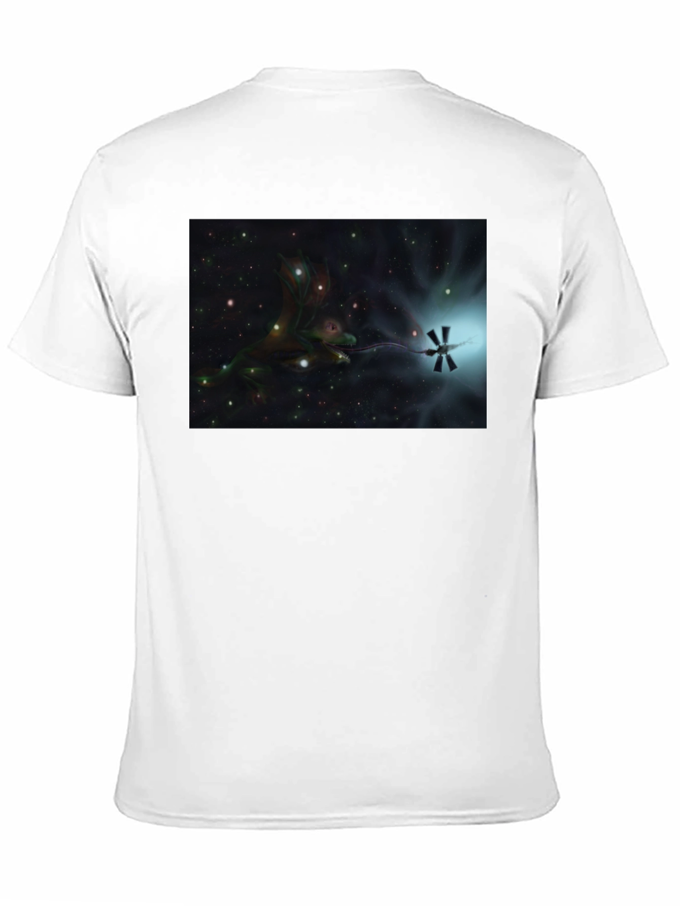 Cosmic Dragon Black T-Shirt