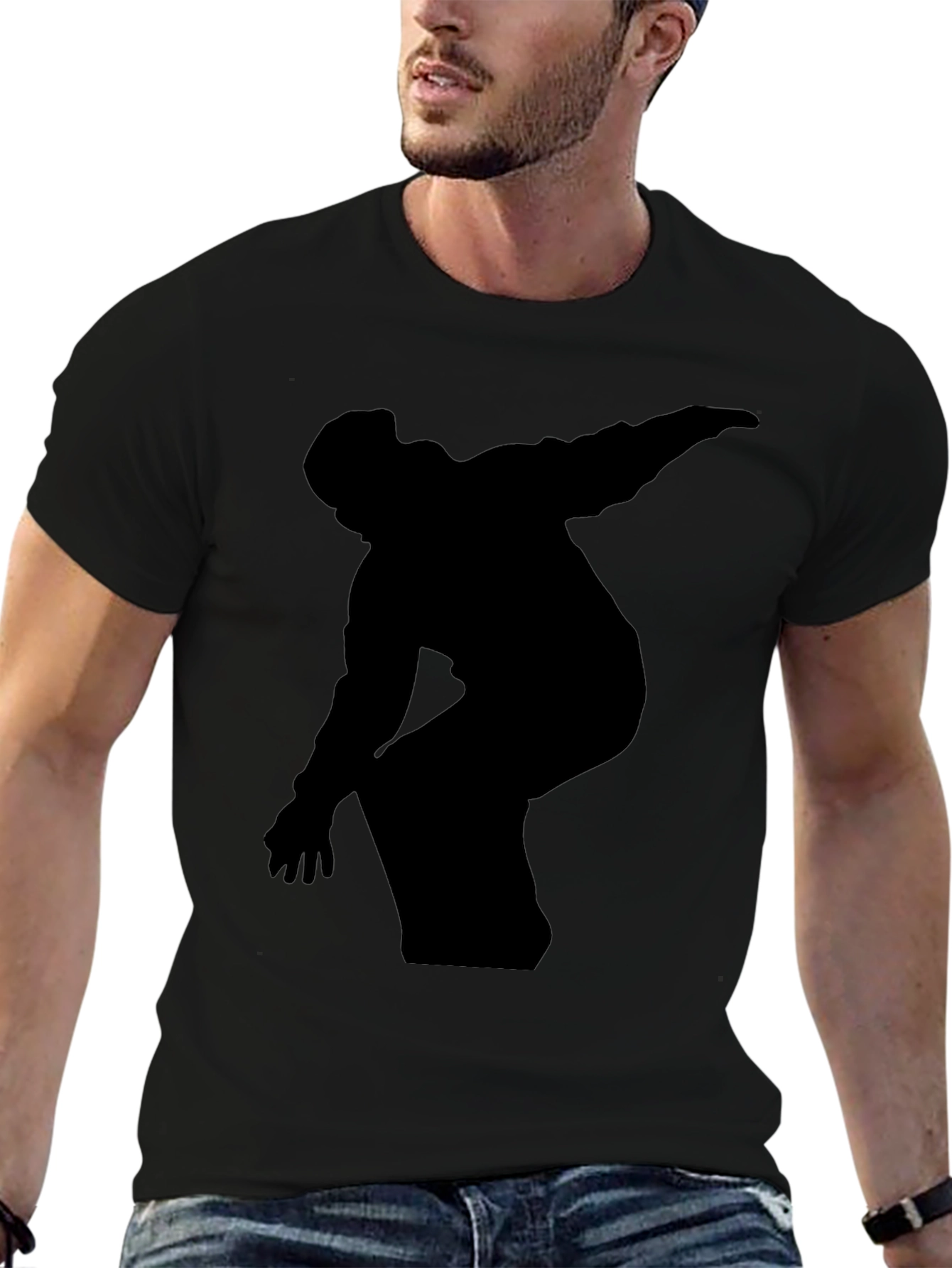 Silhouette Rider Black T-Shirt