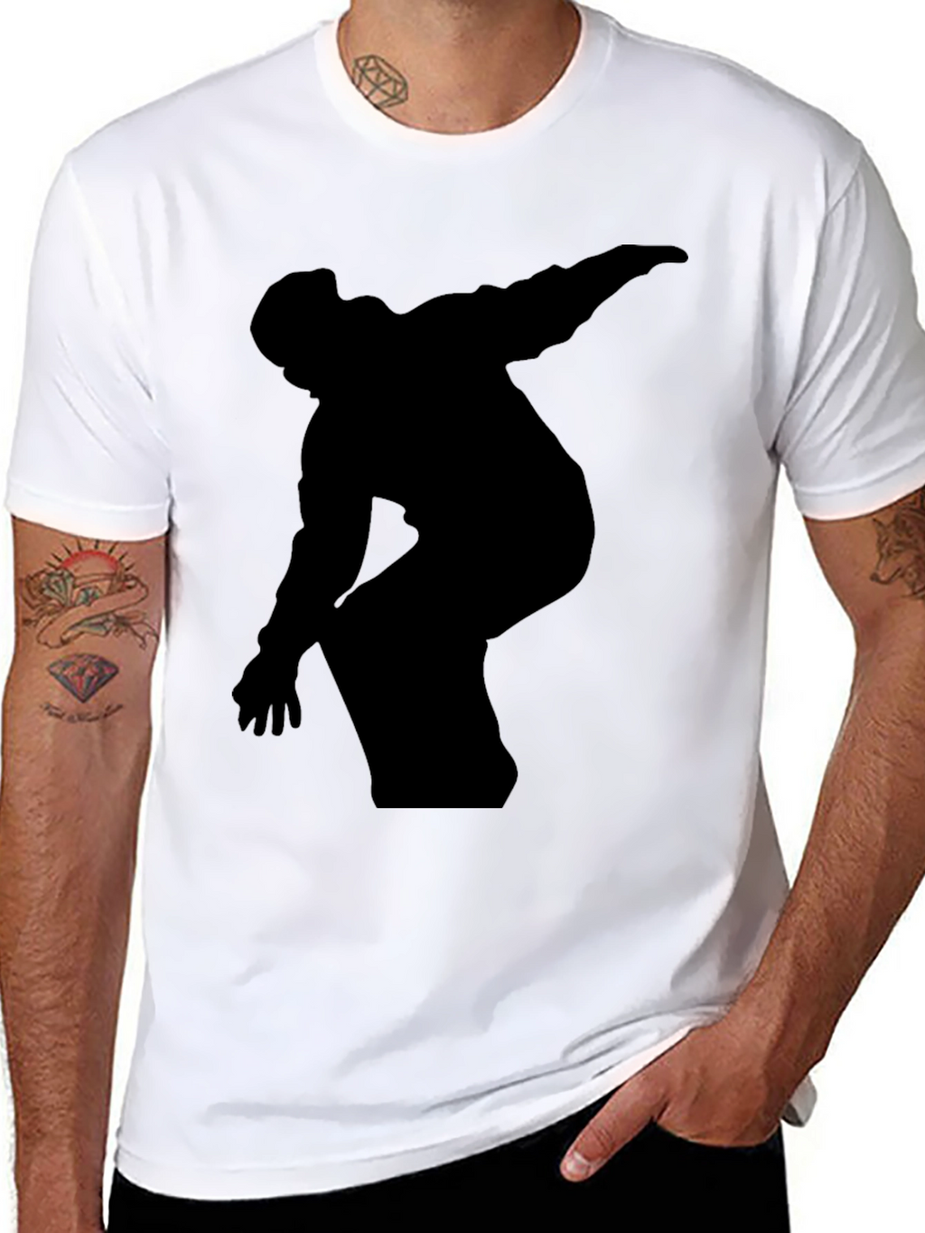 Silhouette Rider Black T-Shirt