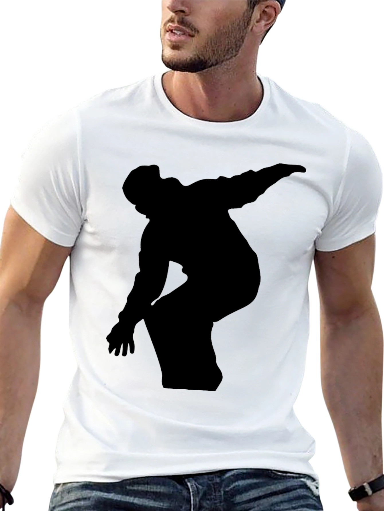Silhouette Rider Black T-Shirt