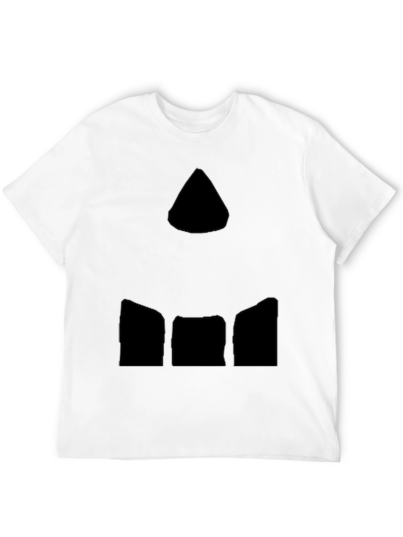 Abstract Graphic Print Black Casual T-Shirt