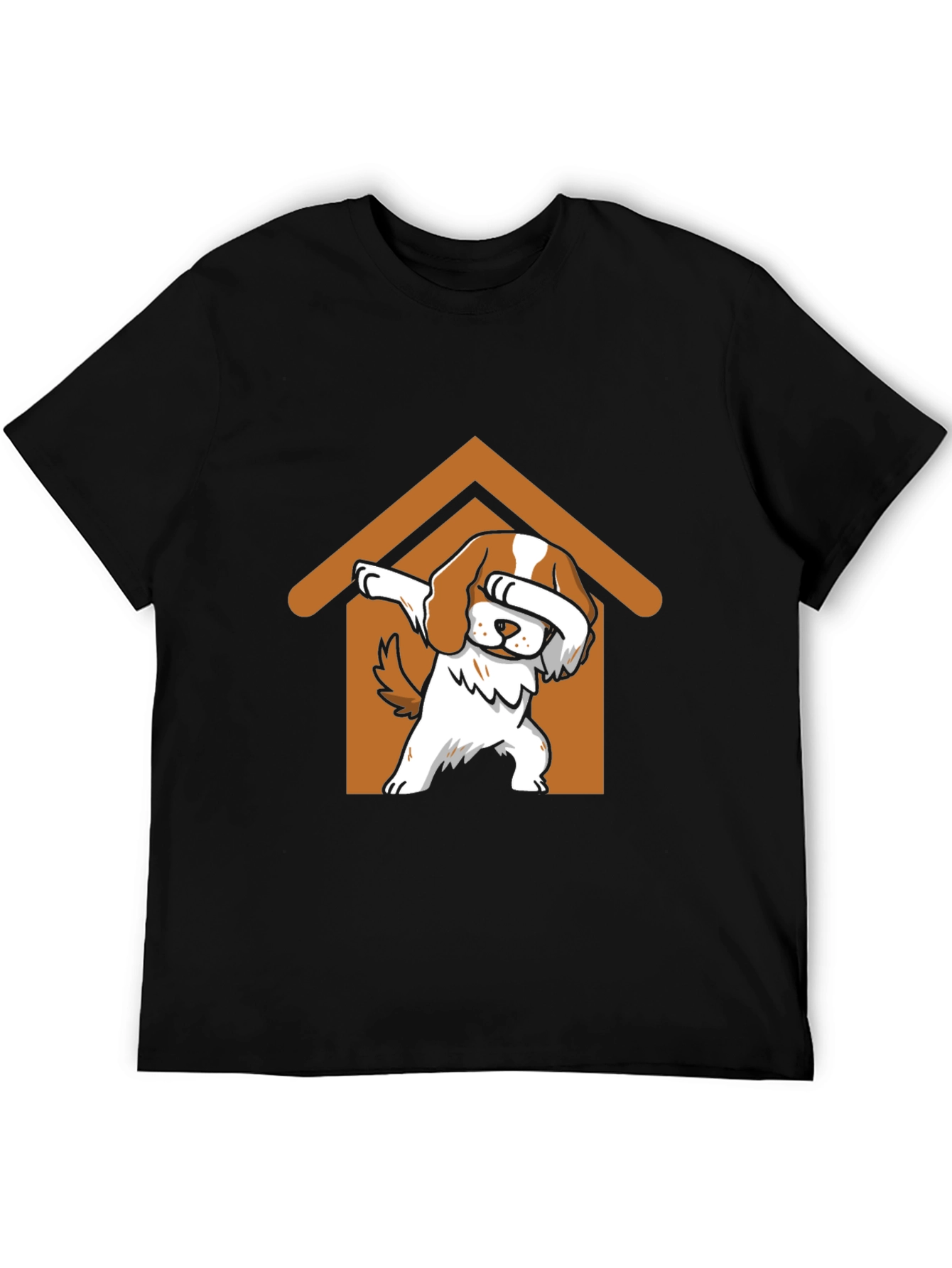 Dog Dabbing in House T-Shirt - Cute Pet Lover Gift