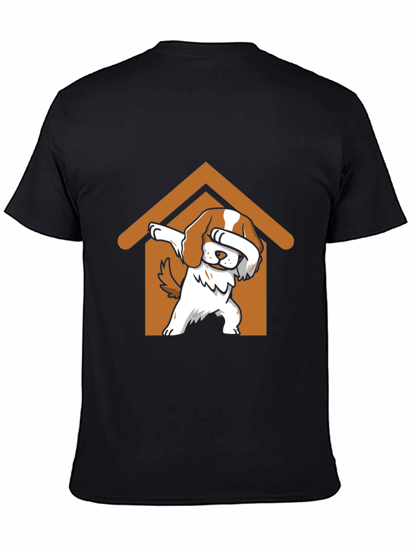 Dog Dabbing in House T-Shirt - Cute Pet Lover Gift