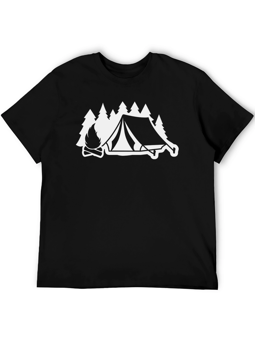 Camping Graphic Tee - Nature Adventure Shirt