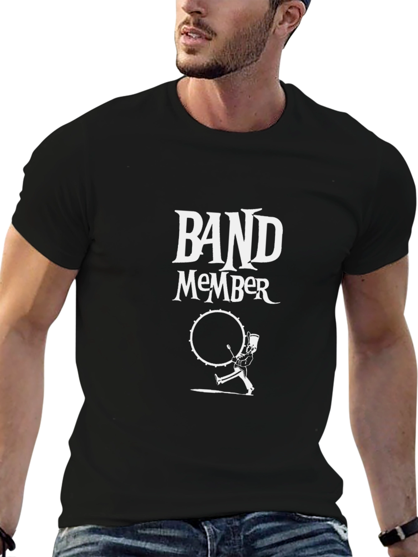 Band Member T-Shirt - Drummer Graphic Tee